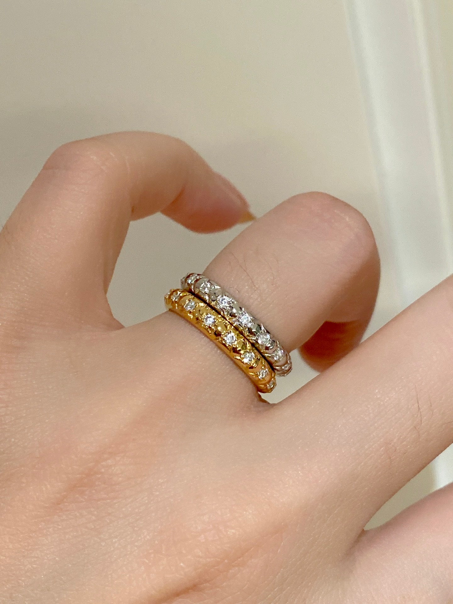 Diamond Lattice Ring