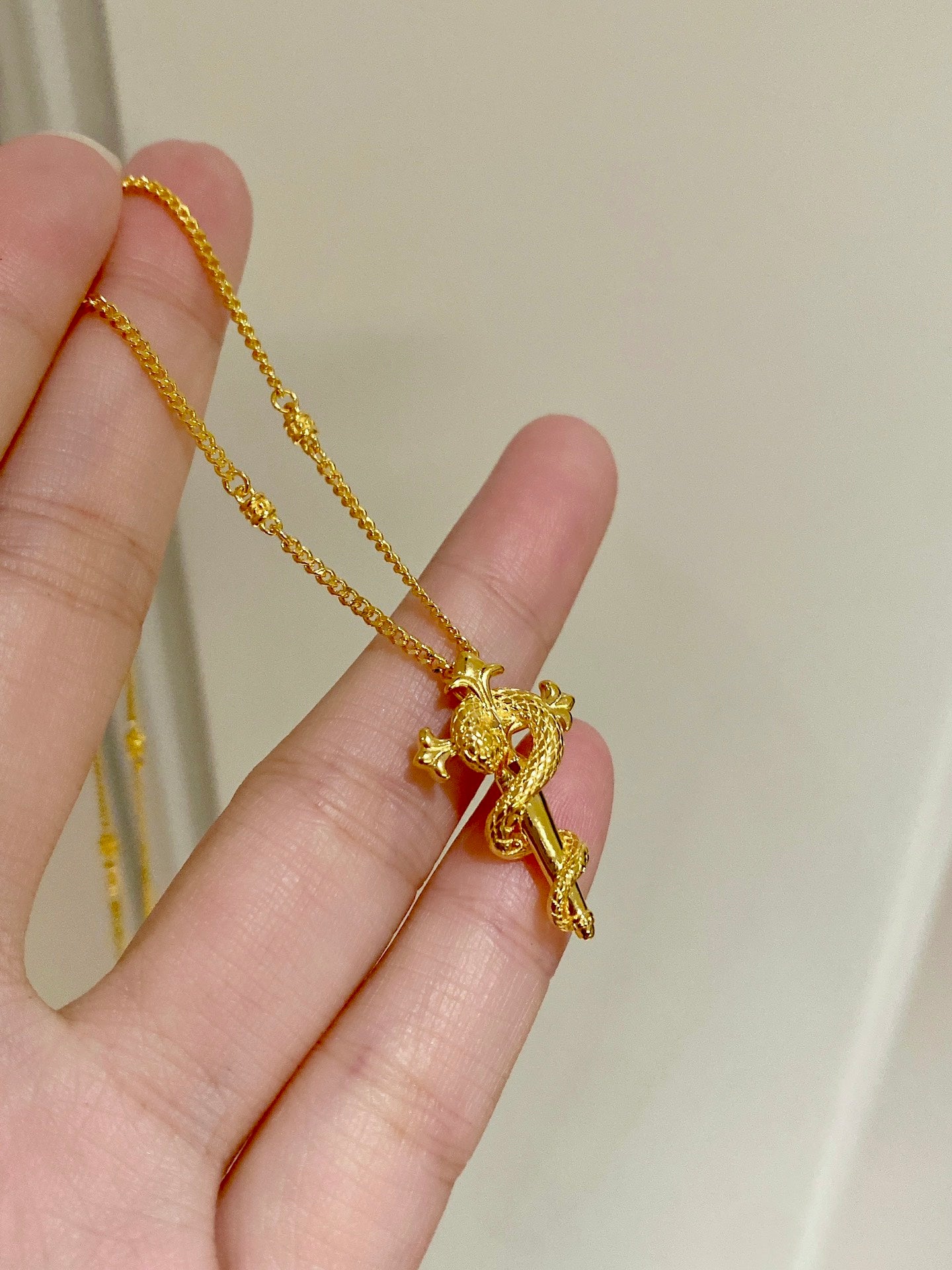 Scepter Snake Necklace For Women Jewelry