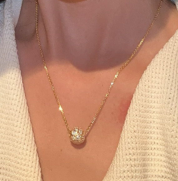 Passepartout Diamond Necklace For Women Jewelry