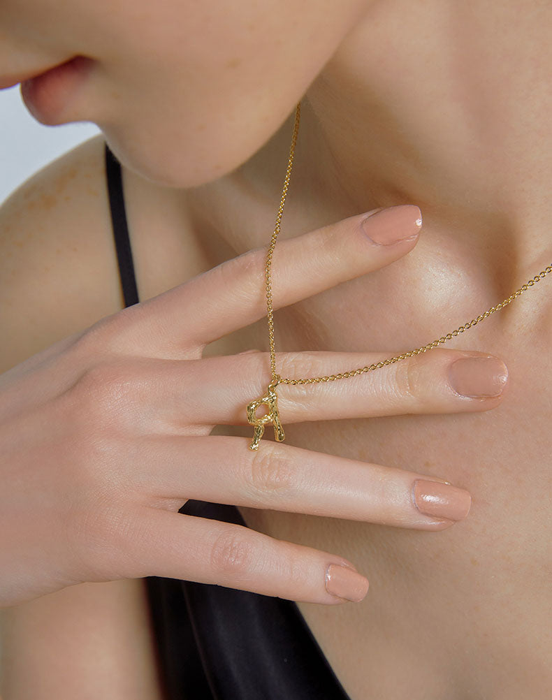 Letter Necklace For Women Jewelry